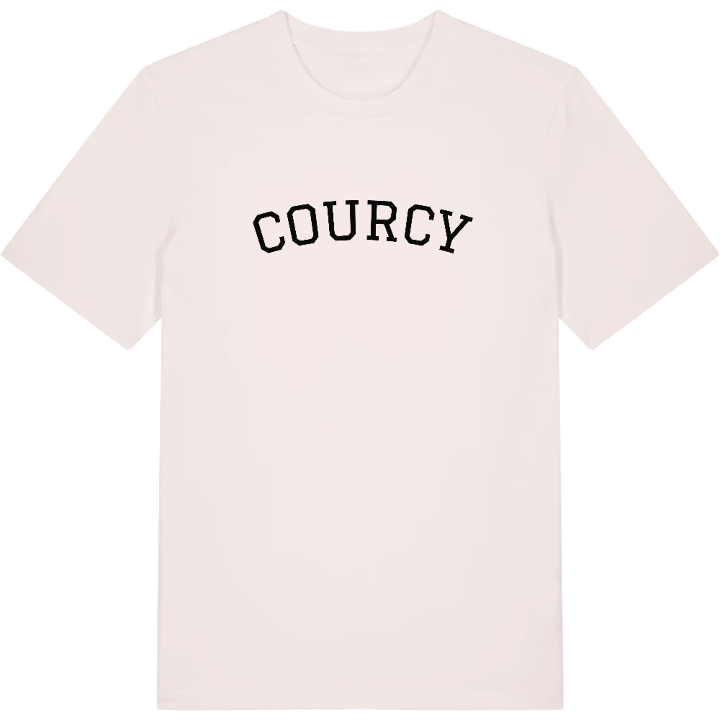 Courcy böjd t-shirt – t-shirt från PinShirt