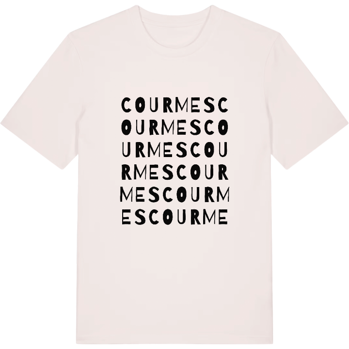 Courmes ordlek t-shirt – t-shirt från PinShirt
