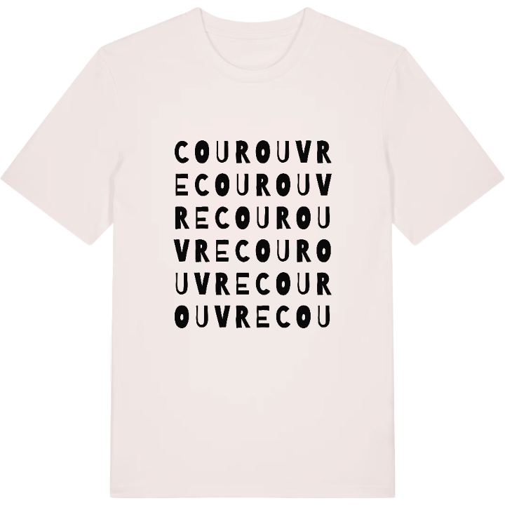 Courouvre ordlek t-shirt – t-shirt från PinShirt