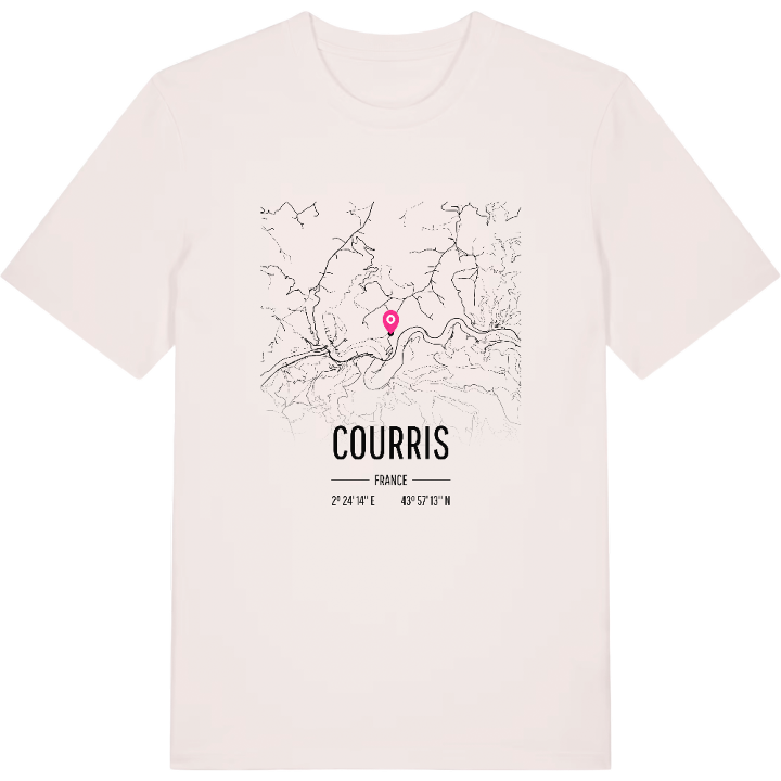 Courris karta t-shirt – t-shirt från PinShirt