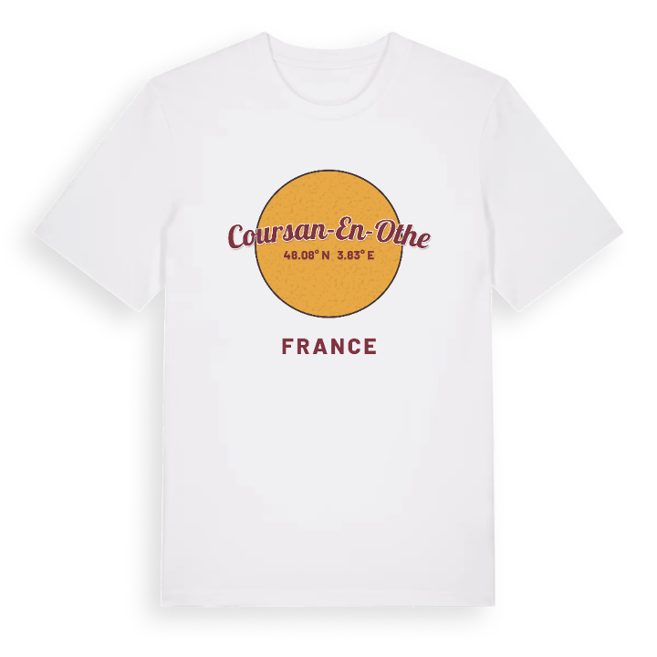 Coursan-en-Othe cirkel t-shirt – t-shirt från PinShirt