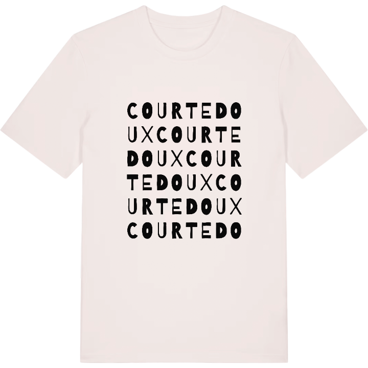Courtedoux ordlek t-shirt – t-shirt från PinShirt