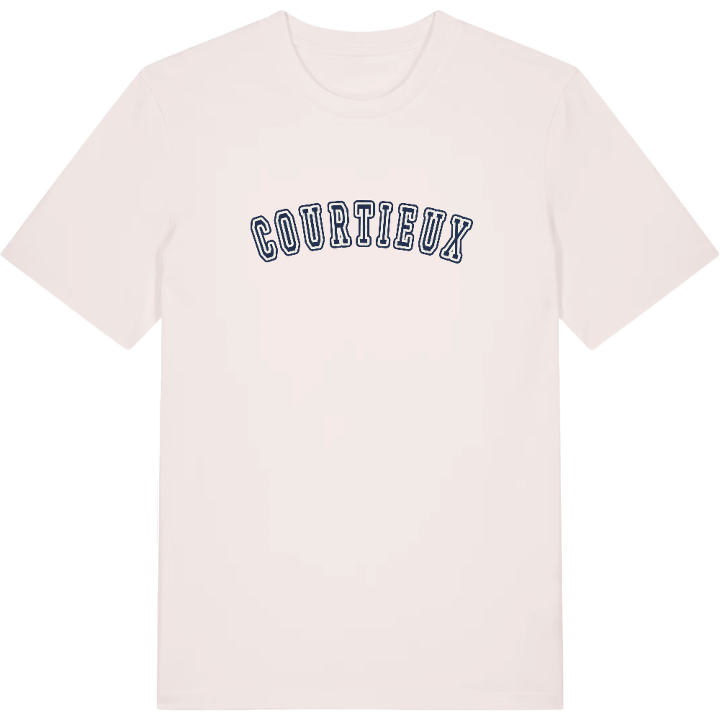 Courtieux college t-shirt – t-shirt från PinShirt