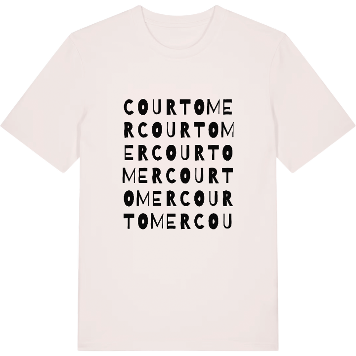 Courtomer ordlek t-shirt – t-shirt från PinShirt