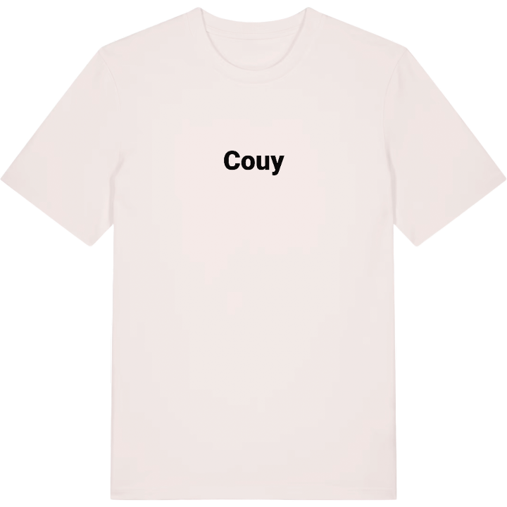 Couy fetstil t-shirt – t-shirt från PinShirt