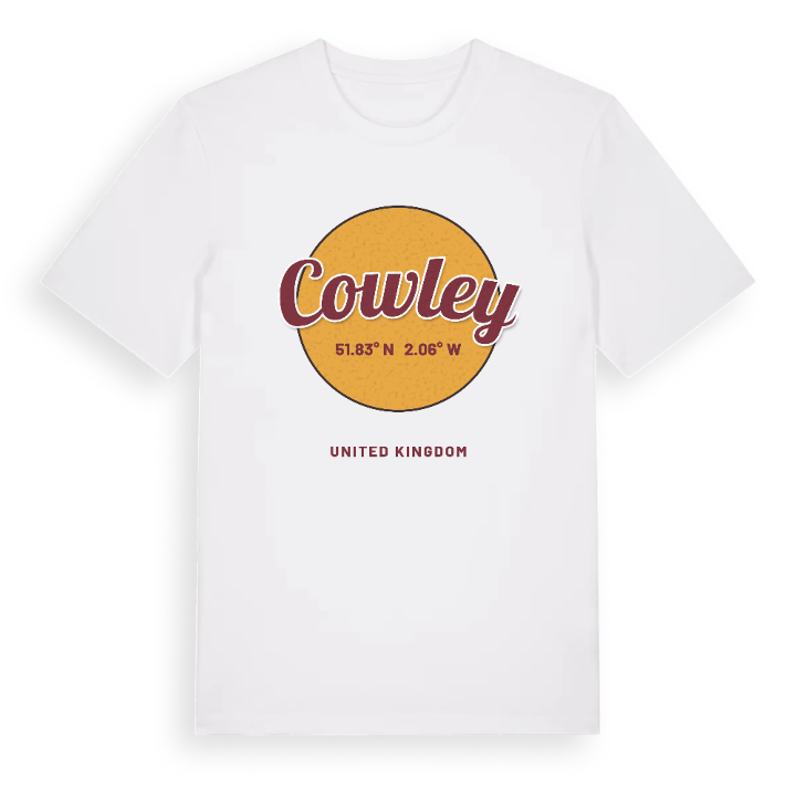 Cowley cirkel t-shirt – t-shirt från PinShirt