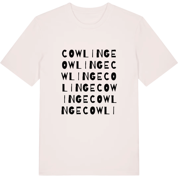 Cowlinge ordlek t-shirt – t-shirt från PinShirt