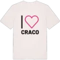 Jag älskar Craco t-shirt stort tryck