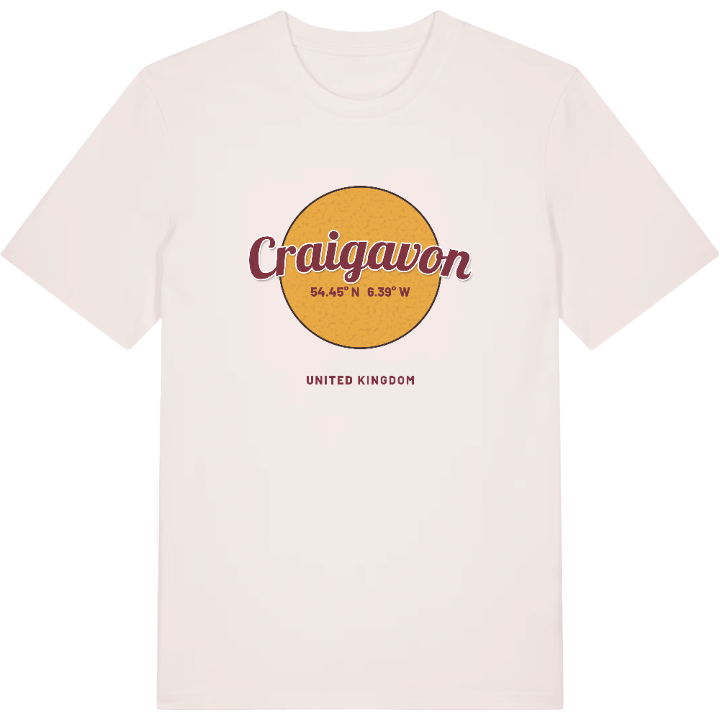 Craigavon cirkel t-shirt – t-shirt från PinShirt