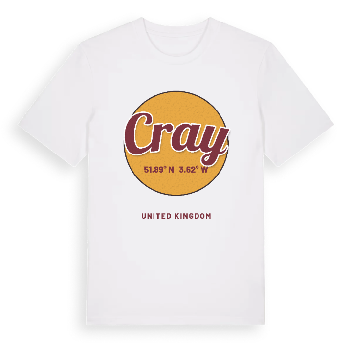 Cray cirkel t-shirt – t-shirt från PinShirt