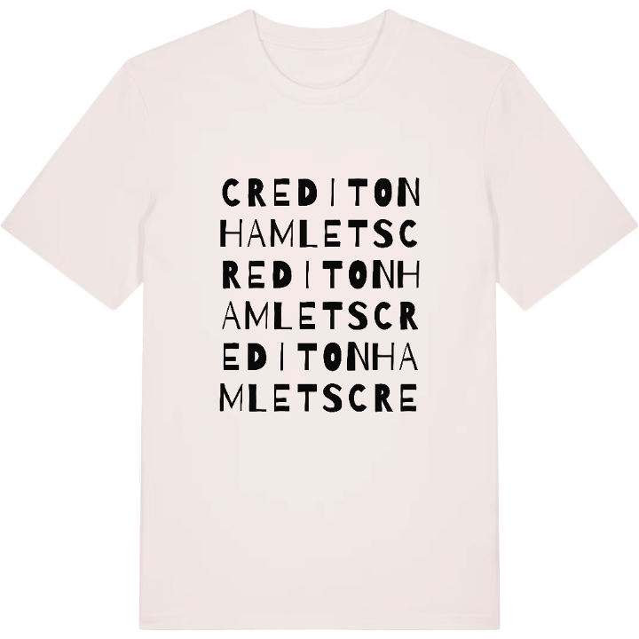 Crediton Hamlets ordlek t-shirt – t-shirt från PinShirt