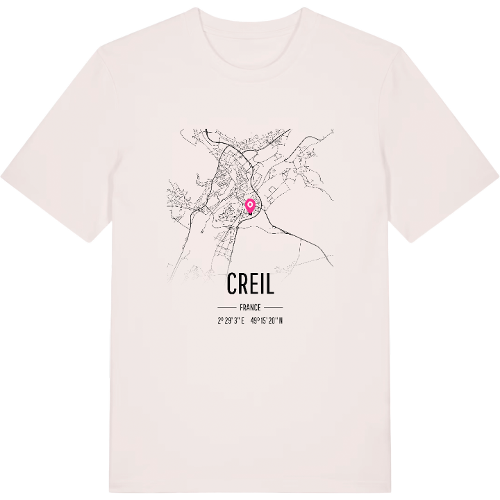 Creil karta t-shirt – t-shirt från PinShirt