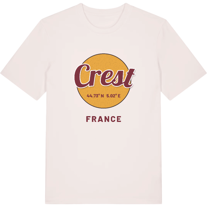 Crest cirkel t-shirt – t-shirt från PinShirt