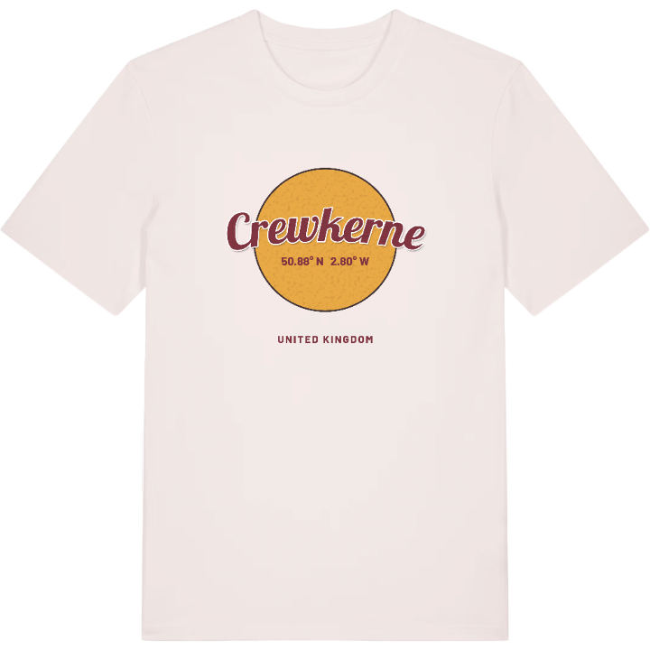 Crewkerne cirkel t-shirt – t-shirt från PinShirt