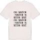 Crissé ordlek t-shirt