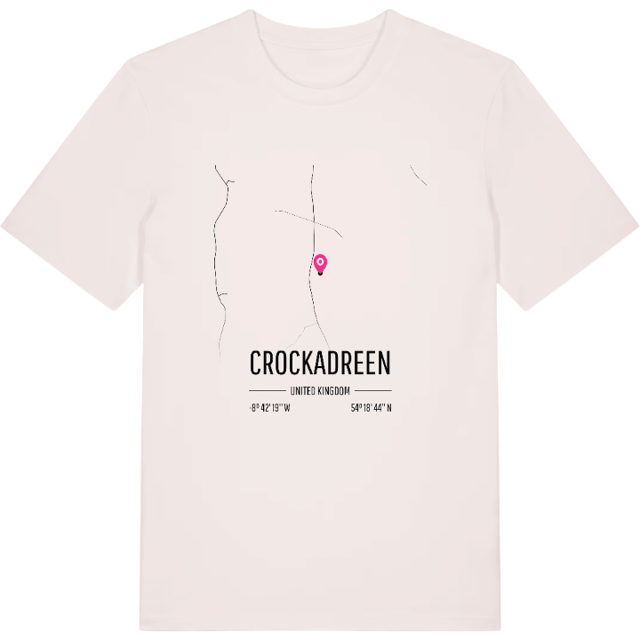 Crockadreen karta t-shirt – t-shirt från PinShirt