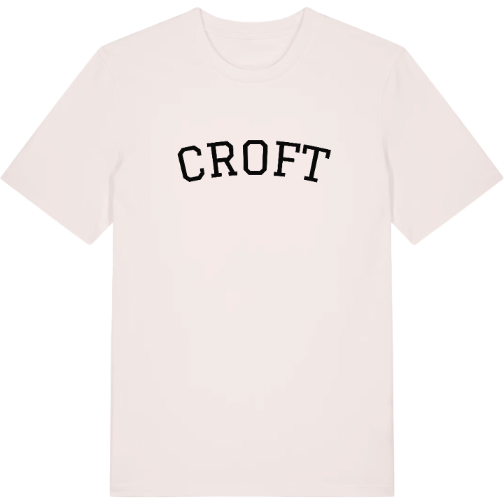 Croft böjd t-shirt – t-shirt från PinShirt
