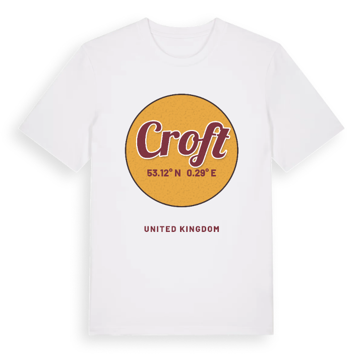 Croft cirkel t-shirt – t-shirt från PinShirt