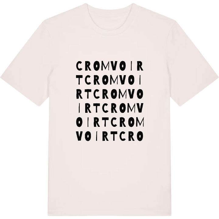 Cromvoirt ordlek t-shirt – t-shirt från PinShirt
