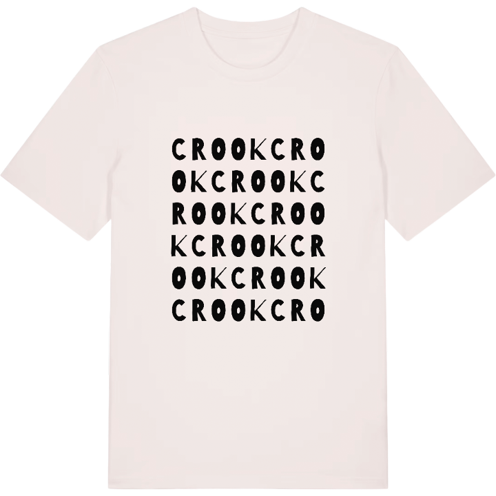 Crook ordlek t-shirt – t-shirt från PinShirt