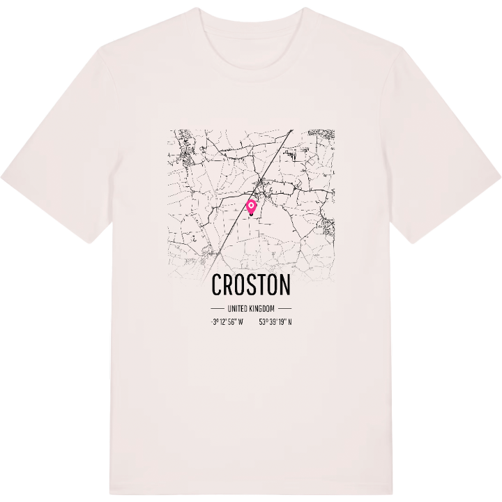 Croston karta t-shirt – t-shirt från PinShirt