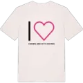 Jag älskar Crown and City Centre t-shirt stort tryck