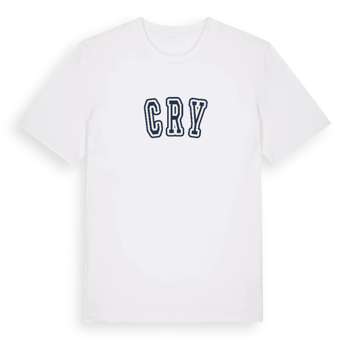 Cry college t-shirt – t-shirt från PinShirt