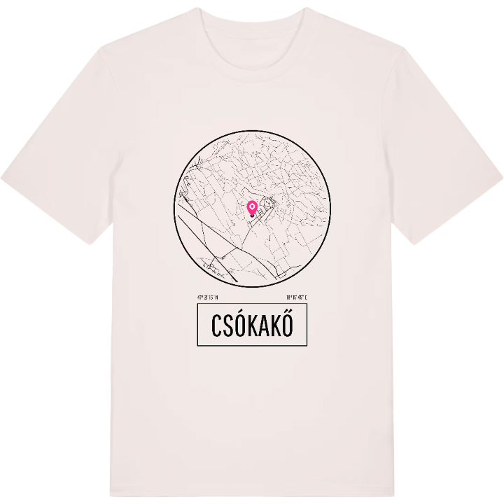 Csókakő t-shirt – t-shirt från PinShirt
