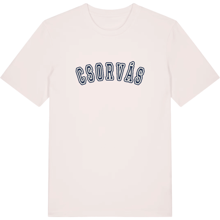 Csorvás college t-shirt – t-shirt från PinShirt