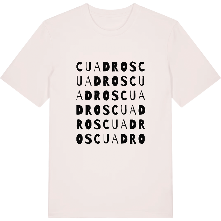 Cuadros ordlek t-shirt – t-shirt från PinShirt