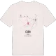 Cuba karta t-shirt