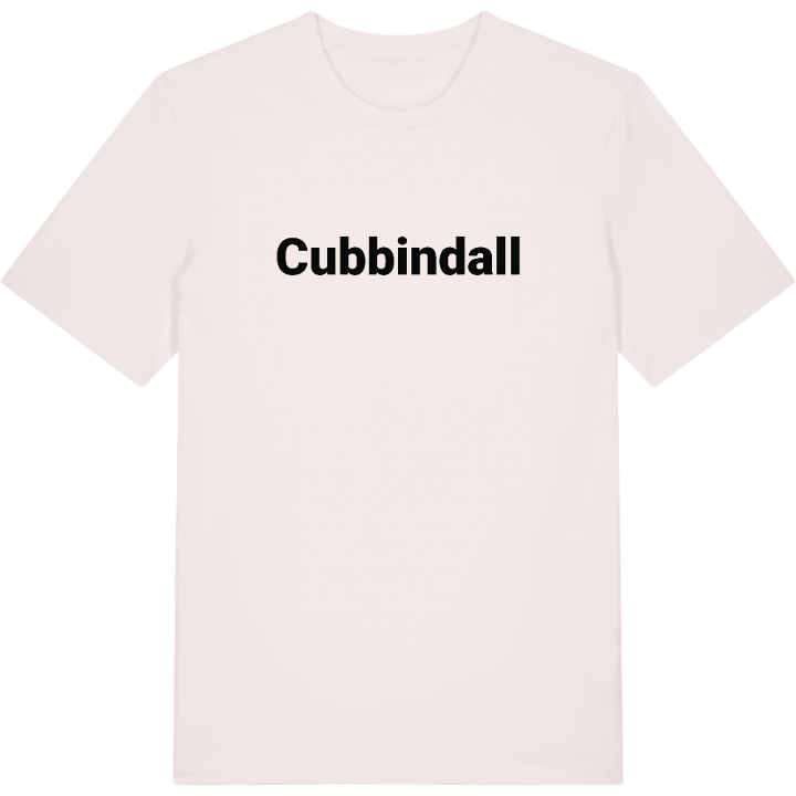 Cubbindall fetstil t-shirt – t-shirt från PinShirt