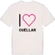 Jag älskar Cuéllar t-shirt stort tryck