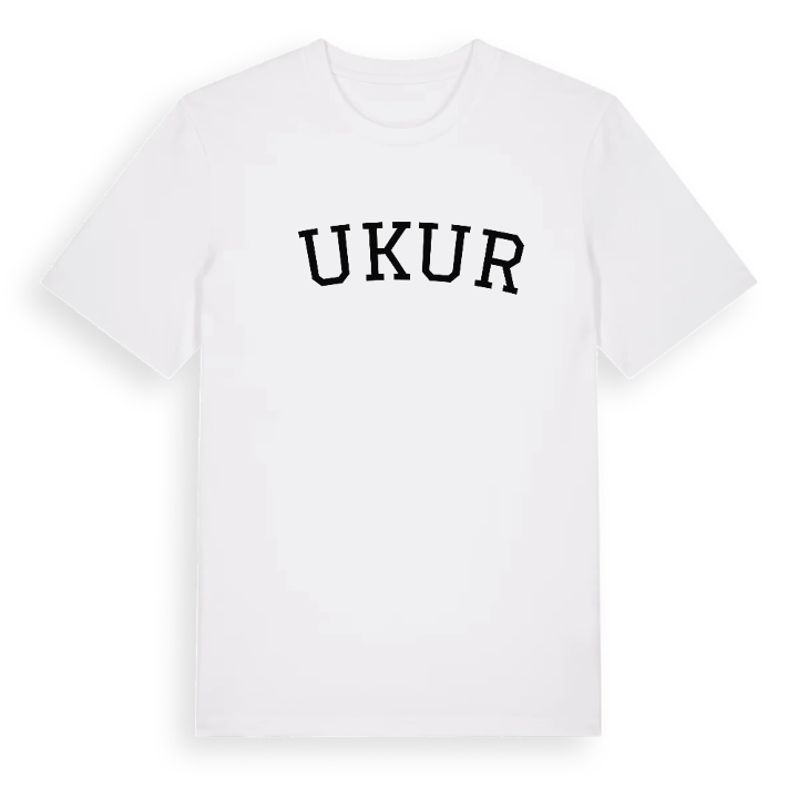 Čukur böjd t-shirt – t-shirt från PinShirt