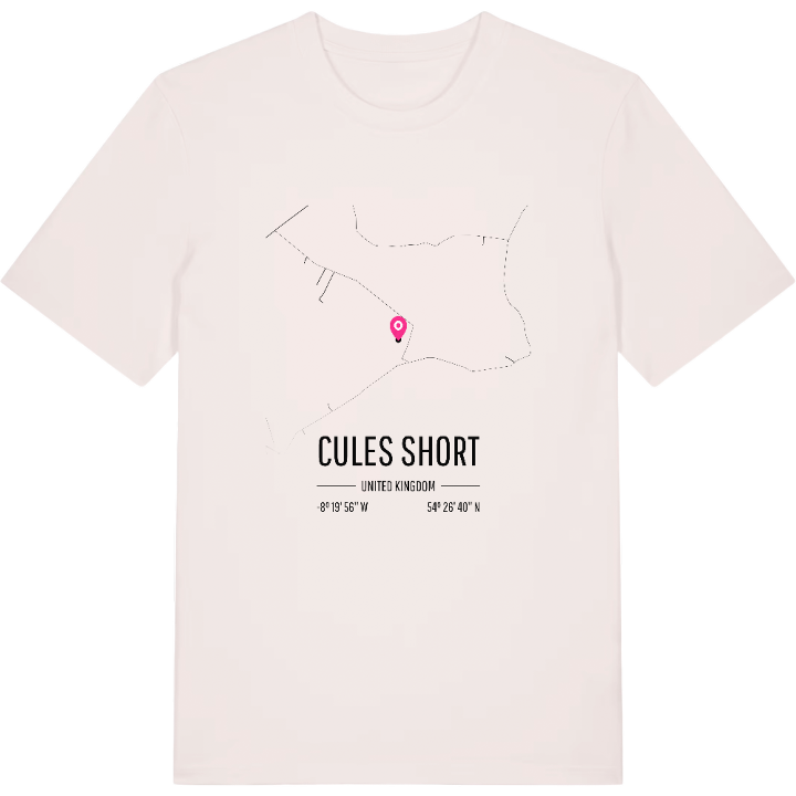 Cules Short karta t-shirt – t-shirt från PinShirt
