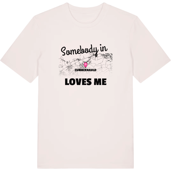 Någon i Cumbernauld älskar mig t-shirt – t-shirt från PinShirt
