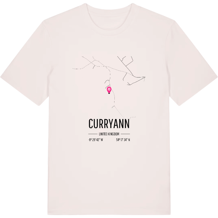 Curryann karta t-shirt – t-shirt från PinShirt