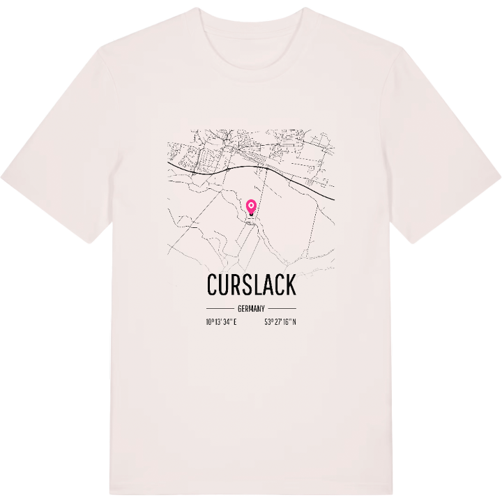 Curslack karta t-shirt – t-shirt från PinShirt