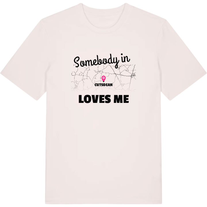 Någon i Cutsdean älskar mig t-shirt – t-shirt från PinShirt