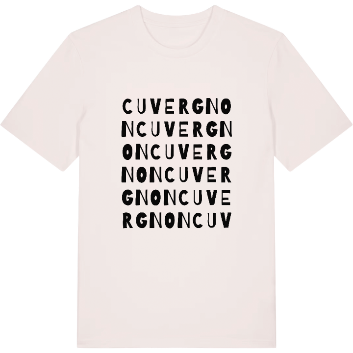 Cuvergnon ordlek t-shirt – t-shirt från PinShirt