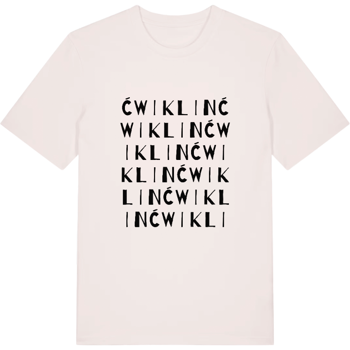Ćwiklin ordlek t-shirt – t-shirt från PinShirt