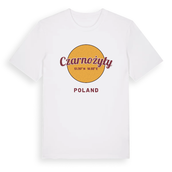 Czarnożyły cirkel t-shirt – t-shirt från PinShirt