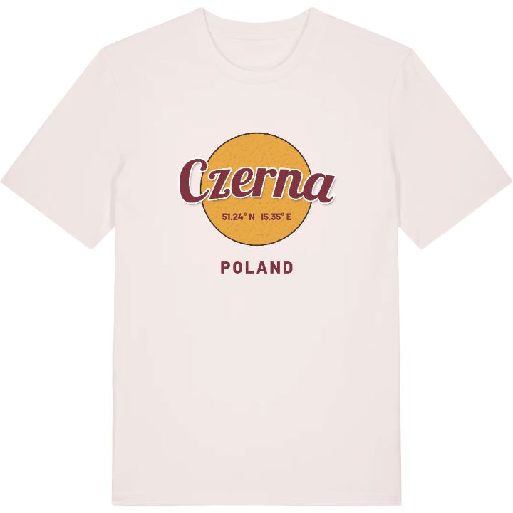 Czerna cirkel t-shirt – t-shirt från PinShirt