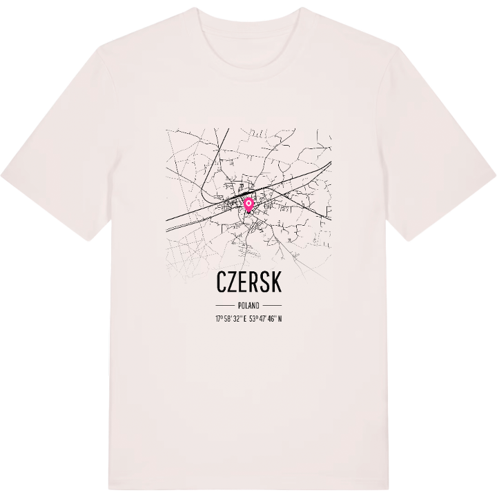 Czersk karta t-shirt – t-shirt från PinShirt