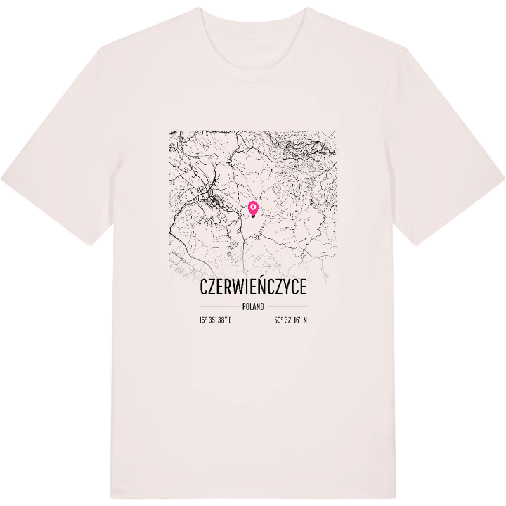 Czerwieńczyce karta t-shirt – t-shirt från PinShirt