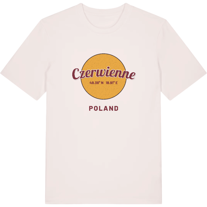 Czerwienne cirkel t-shirt – t-shirt från PinShirt