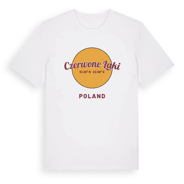 Czerwone Łąki cirkel t-shirt – t-shirt från PinShirt
