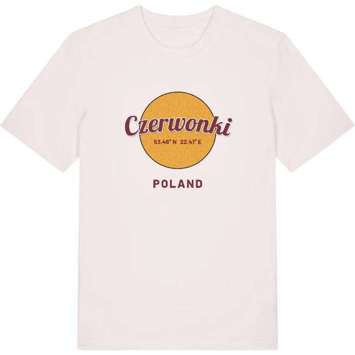 Czerwonki cirkel t-shirt – t-shirt från PinShirt