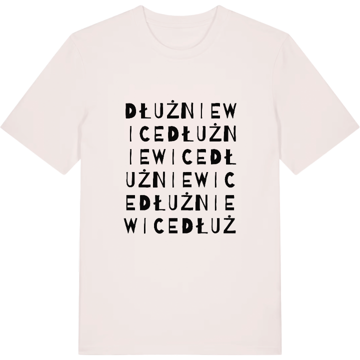 Dłużniewice ordlek t-shirt – t-shirt från PinShirt