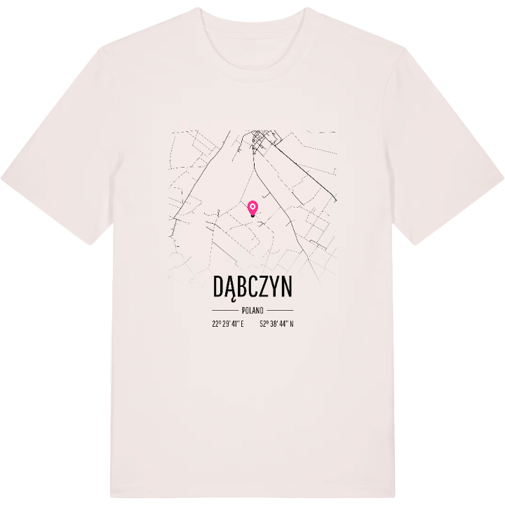 Dąbczyn karta t-shirt – t-shirt från PinShirt
